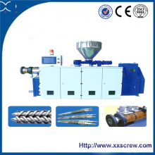 Máquina de la extrusora del plástico del tornillo doble de la energía del PVC de la marca de fábrica de Xinxing